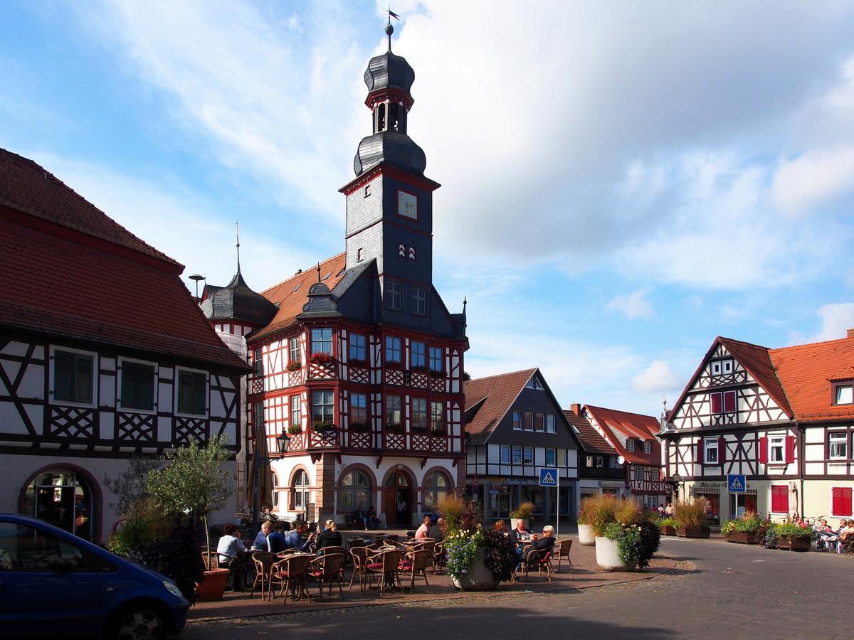 Gasthof Schillereck Lorsch Exteriér fotografie