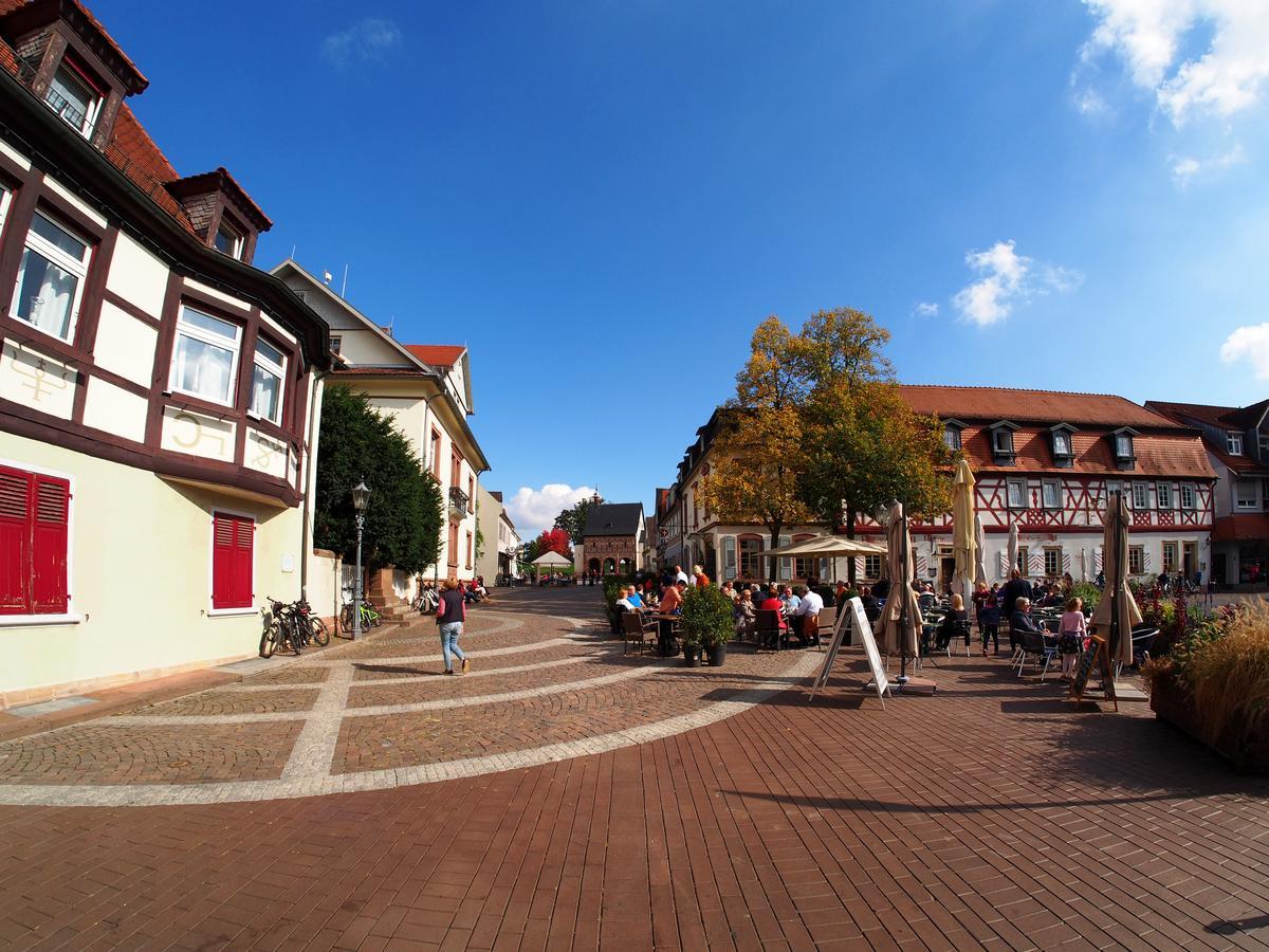 Gasthof Schillereck Lorsch Exteriér fotografie